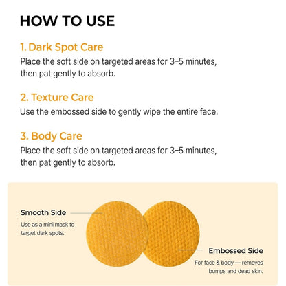 TX-Kojic Acid Turmeric Toner Pad