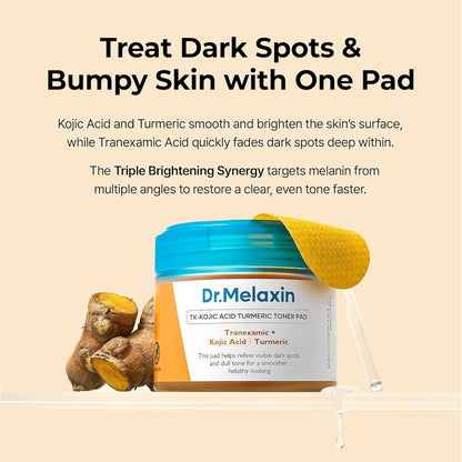 TX-Kojic Acid Turmeric Toner Pad