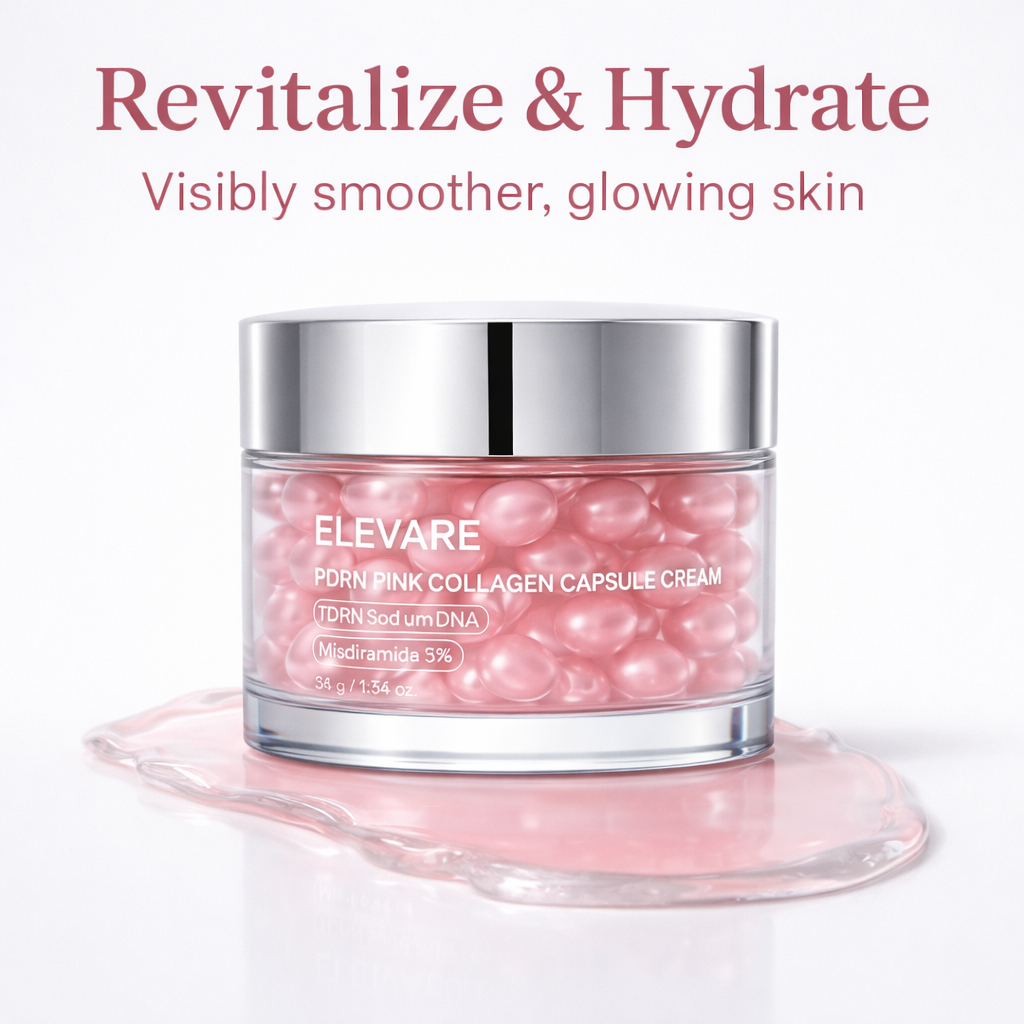 PDRN pink collagen capsule cream