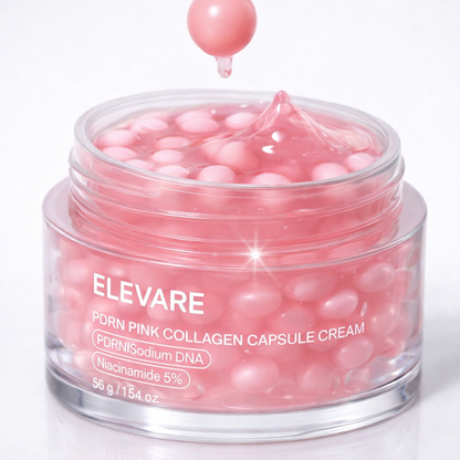 PDRN pink collagen capsule cream